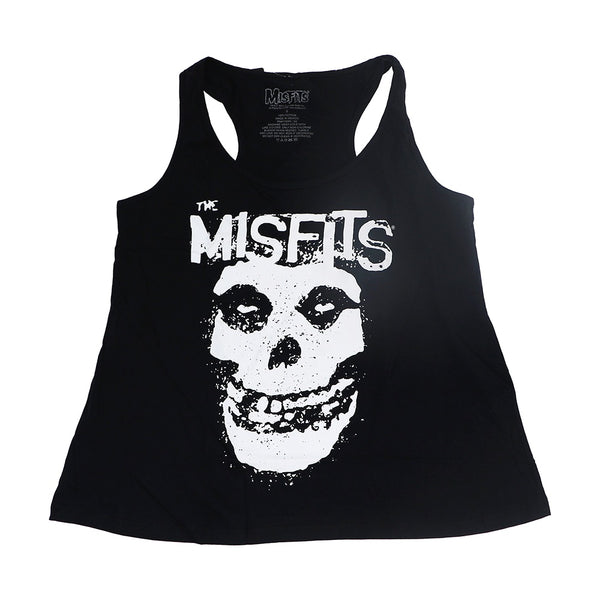 MISFITS FIEND SKULL AND LOGO WOMEN'S TANK