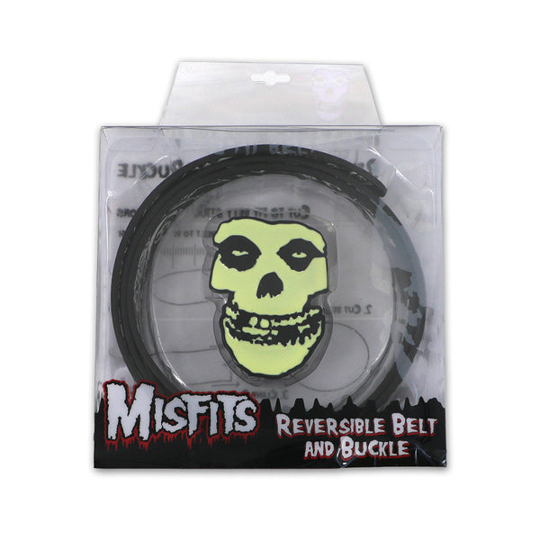 MISFITS REVERSIBLE BELT AND BUCKLE