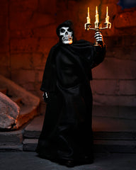 Skeletal figure in black robe with candelabra in Ultimate Fiend Clothed Action Figure