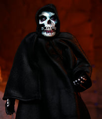 Ghoulish figure in black cloak with skull face, Ultimate Fiend clothed action figure