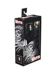 Misfits Fiend 8 Inch Clothed Action Figure packaging features iconic skull imagery