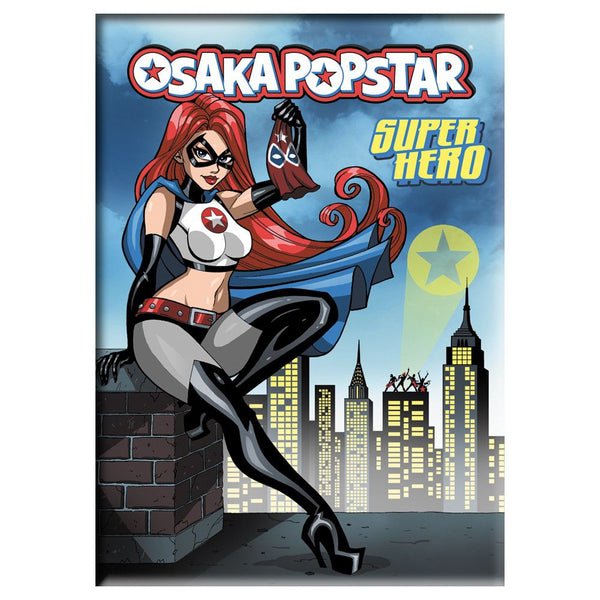 Osaka Popstar "Super Hero" Magnet - Misfits Records