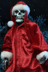 Skeleton in red Santa Claus costume from Misfits Holiday Fiend 8 action figure