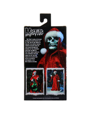 Misfits Holiday Fiend packaging with skull in Santa hat and character images below
