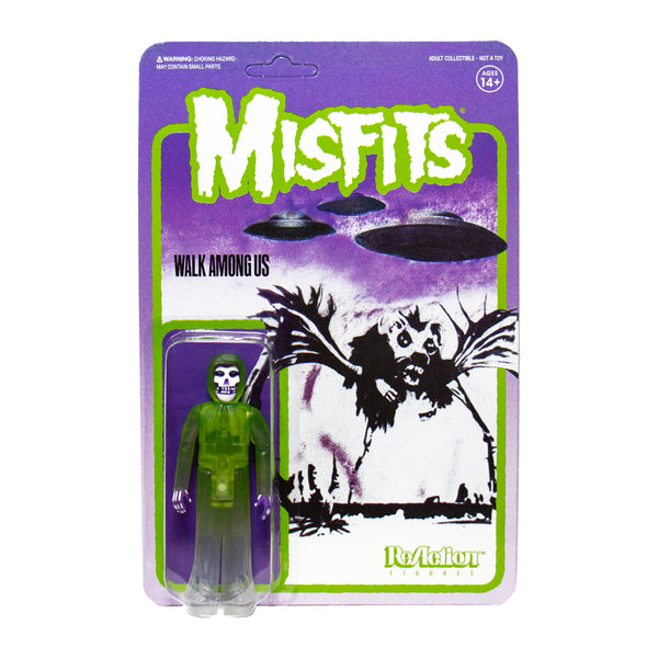 "Walk Among Us" (GREEN) Misfits Fiend 3.75" ReAction Figure