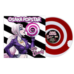 Osaka Popstar Ear Candy vinyl bundle with anime cover art featuring a purple-haired woman