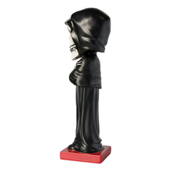 Grim Reaper-like Misfits Fiend Limited Edition Throbblehead figurine on red base