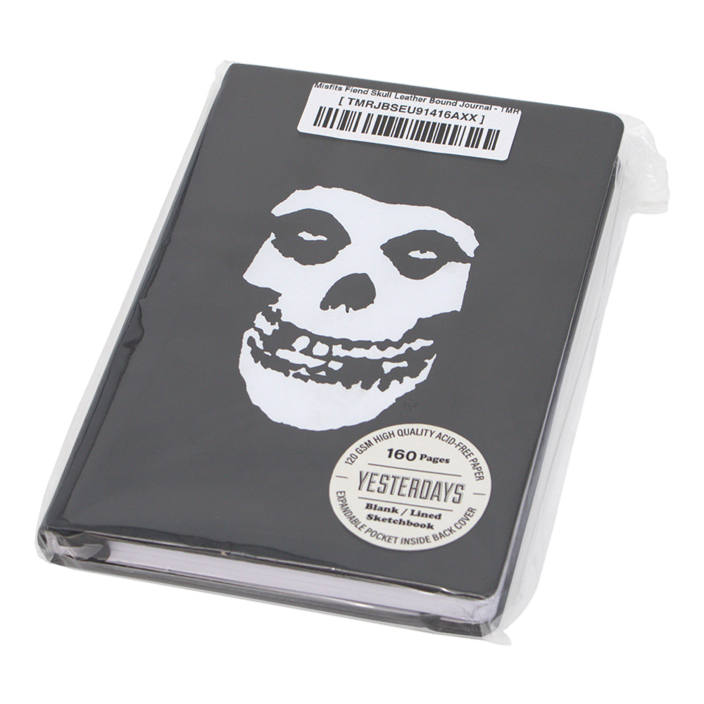 Misfits Fiend Skull Leather Bound Journal - Official | Misfits Records