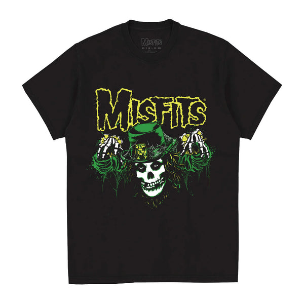 Misfits Leprechaun Fiend Black Tee