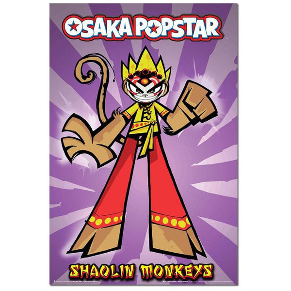 Shaolin Monkeys Poster - Misfits Records