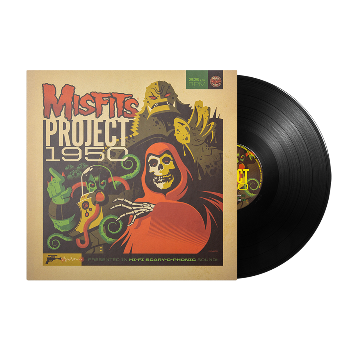 Misfits “Project 1950” (Expanded Edition) LP - BLACK VINYL | Misfits Records