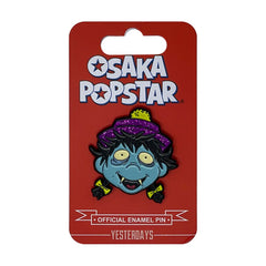 Osaka Popstar - Hopping Ghost - Glitter Hat Enamel Pin