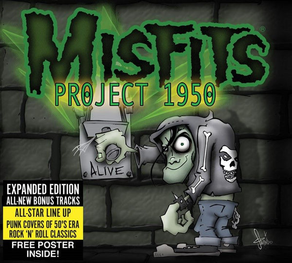 Misfits "Project 1950" (Expanded Edition) CD - Misfits Records